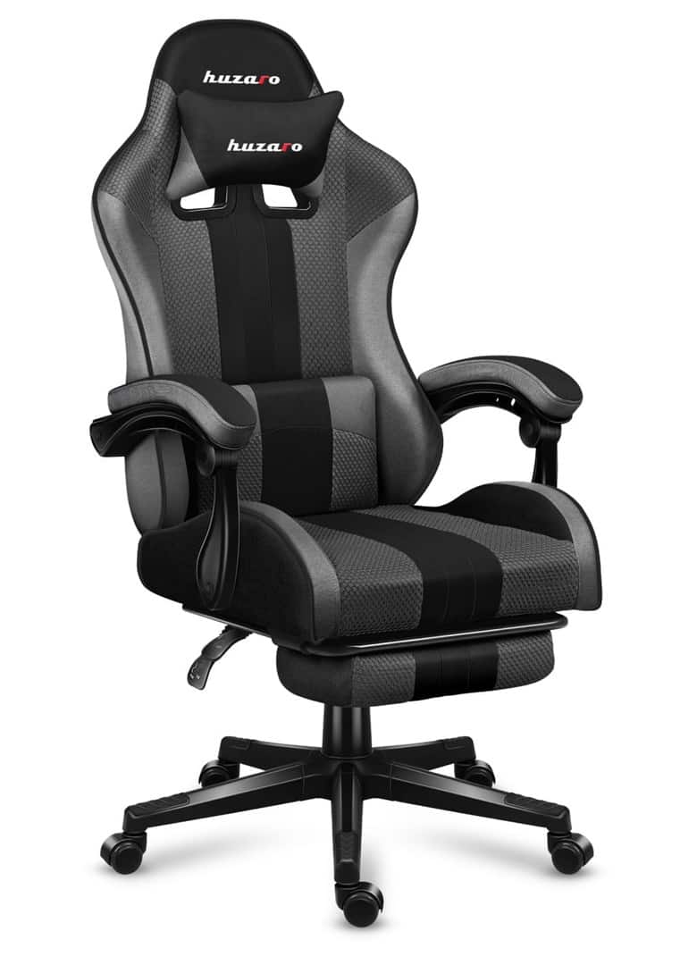 Fotel gamingowy Huzaro Force 4.7 Grey Mesh — zdjęcie 1 z 8