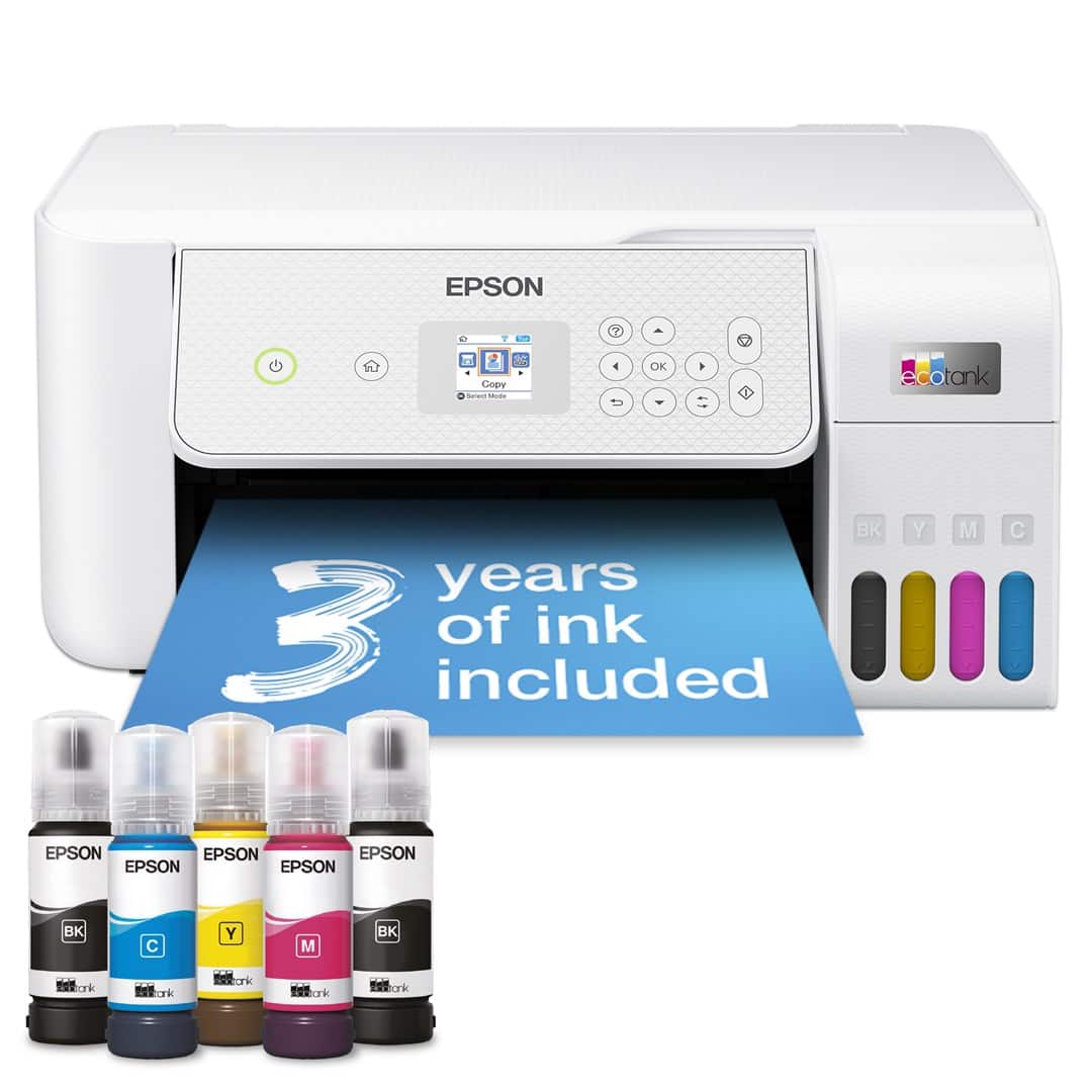 Epson EcoTank L3286 WiFi Biały - Urządzenie Wielofunkcyjne — zdjęcie 1 z 3