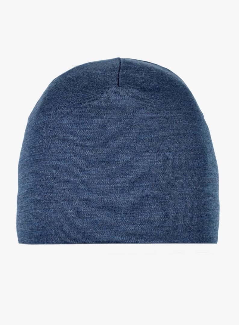 Czapka wełniana Buff Merino Heavyweight, solid indigo — zdjęcie 1 z 3