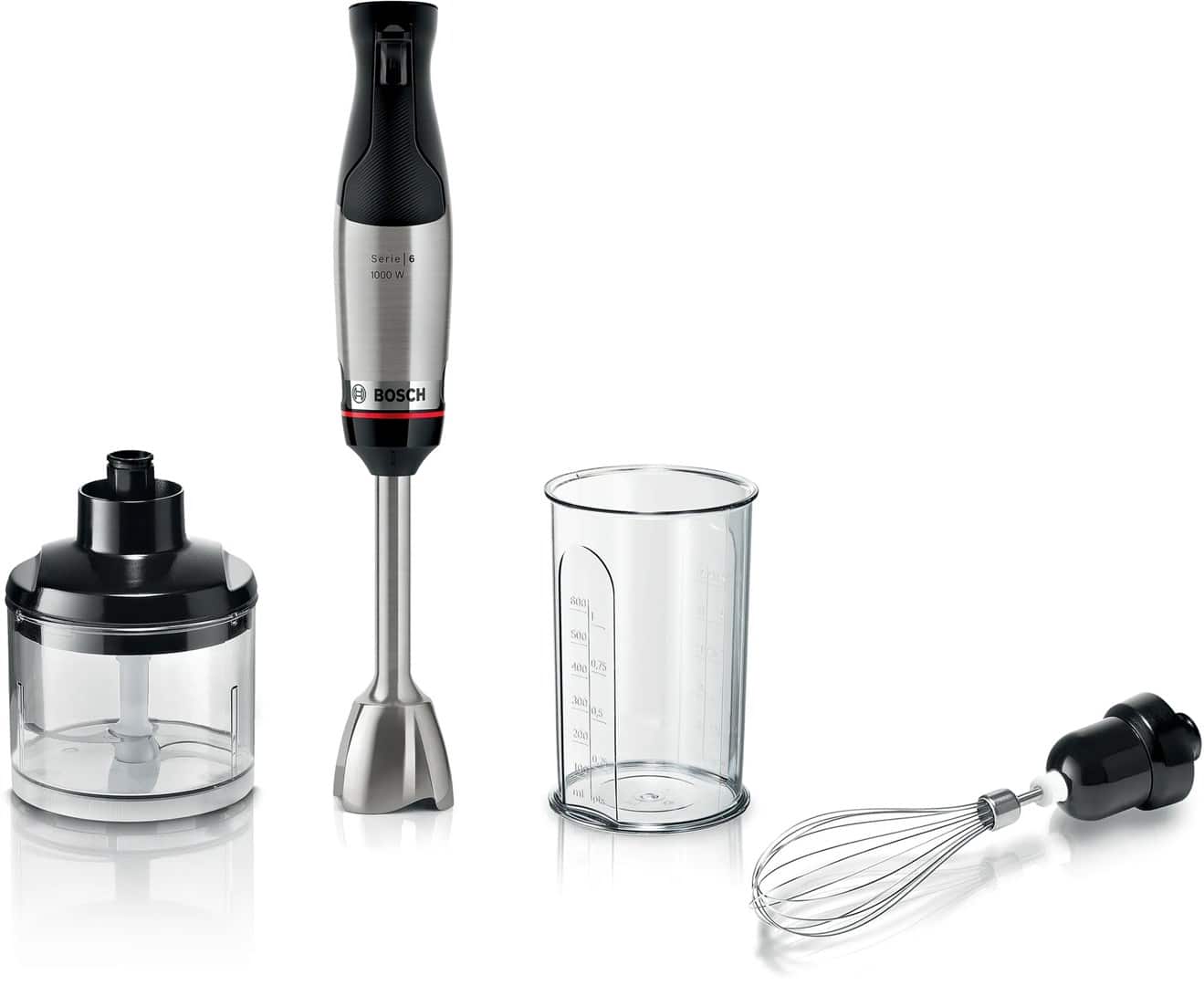 Blender ręczny Bosch MSM6M621 Serie 6 ErgoMaster 1000W — zdjęcie 1 z 8