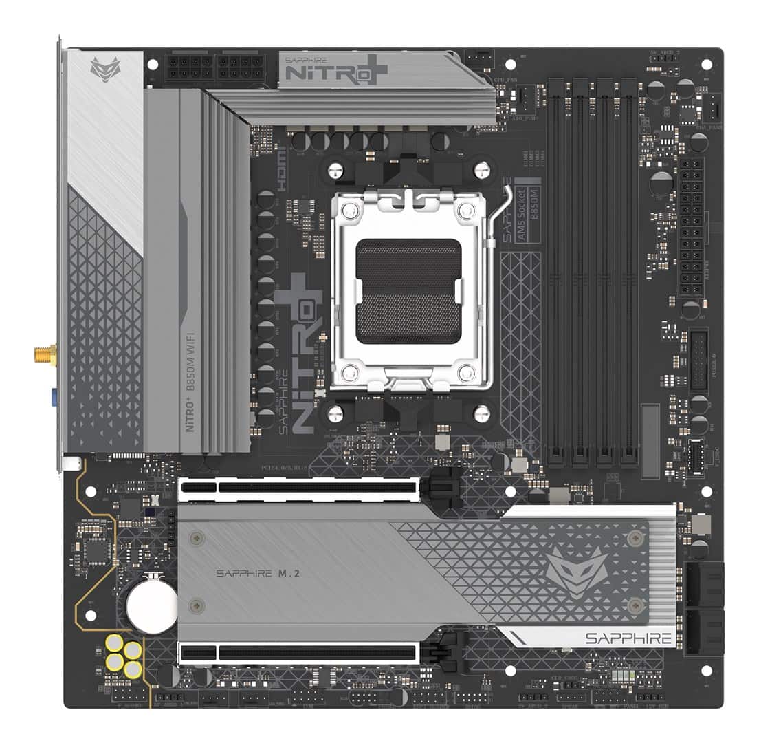 Płyta główna SAPPHIRE NITRO+ B850M WIFI Socket AM5 — zdjęcie 1 z 7