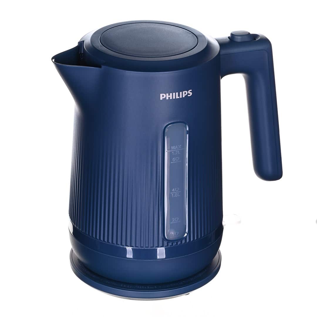 Czajnik elektryczny PHILIPS HD 9411/70, 1,7 l, niebieski, bezprzewodowy — zdjęcie 1 z 6