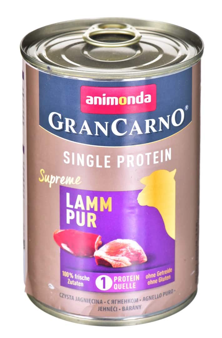 ANIMONDA GranCarno Single Protein jagnięcina 400g — zdjęcie 1 z 2