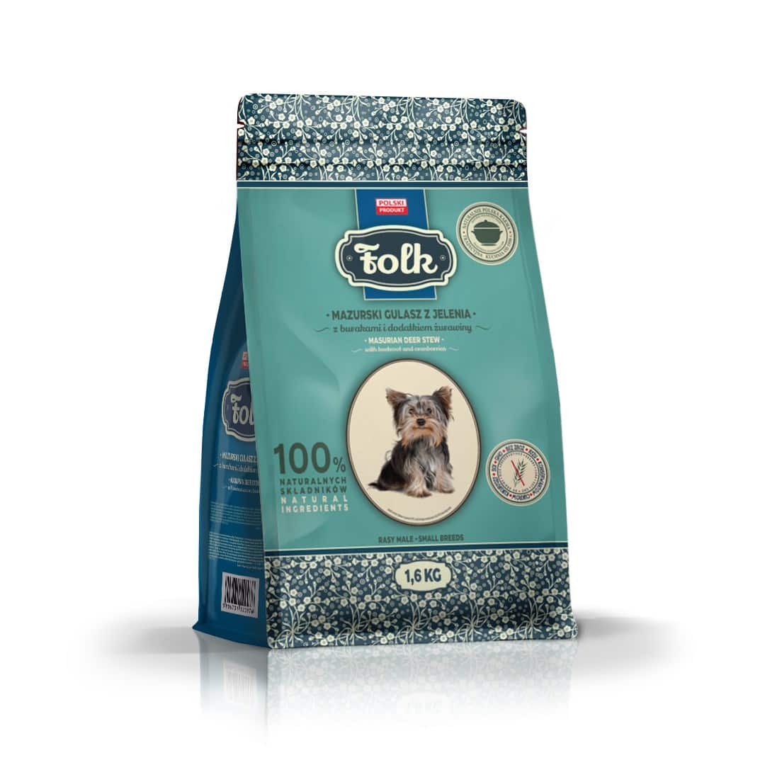 FOLK Mazurski gulasz z jelenia z burakami i dodatkiem żurawiny 1.6kg — zdjęcie 1 z 4