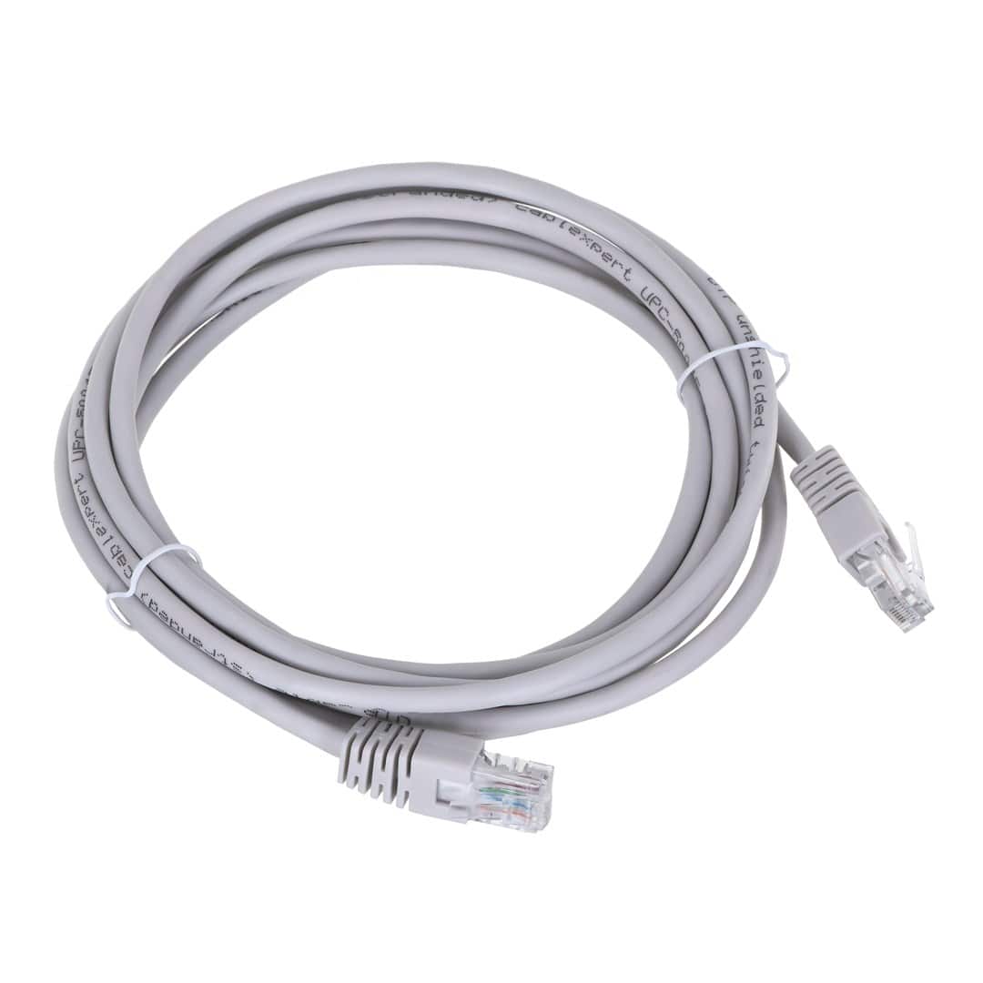 Kabel UTP GEMBIRD PP12-3M, 3m, szary