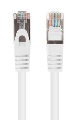 PATCHCORD KAT.6 UTP 1M BIAŁY FLUKE PASSED LANBERG 10-PACK — zdjęcie 1 z 2