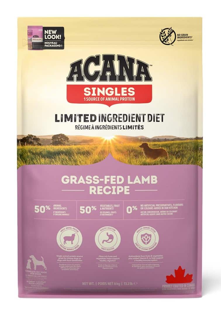 ACANA Singles Grass-Fed Lamb - sucha karma dla psa - 6 kg — zdjęcie 1 z 2