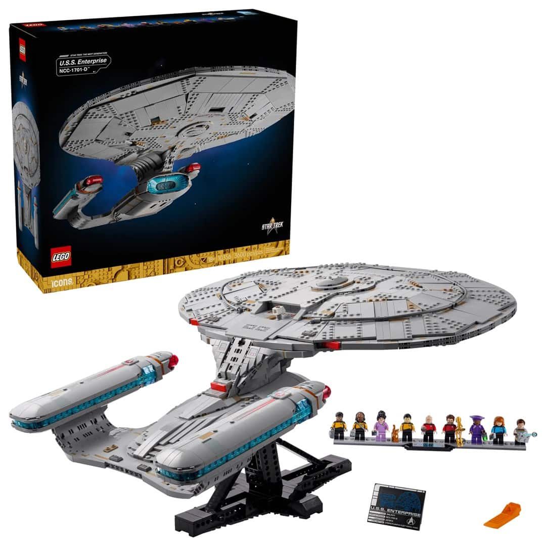 LEGO Icons 10356 - Star Trek: U.S.S. Enterprise NCC-1701-D — zdjęcie 1 z 8