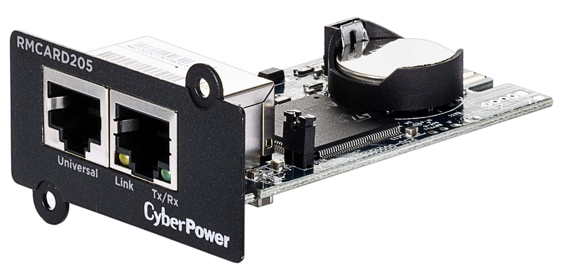 Karta sieciowa CyberPower RMCARD205 - 2 porty Ethernet — zdjęcie 1 z 5