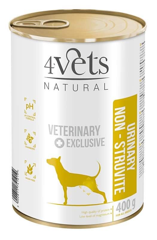 4VETS Urinary Non-struvite - mokra karma 400 g