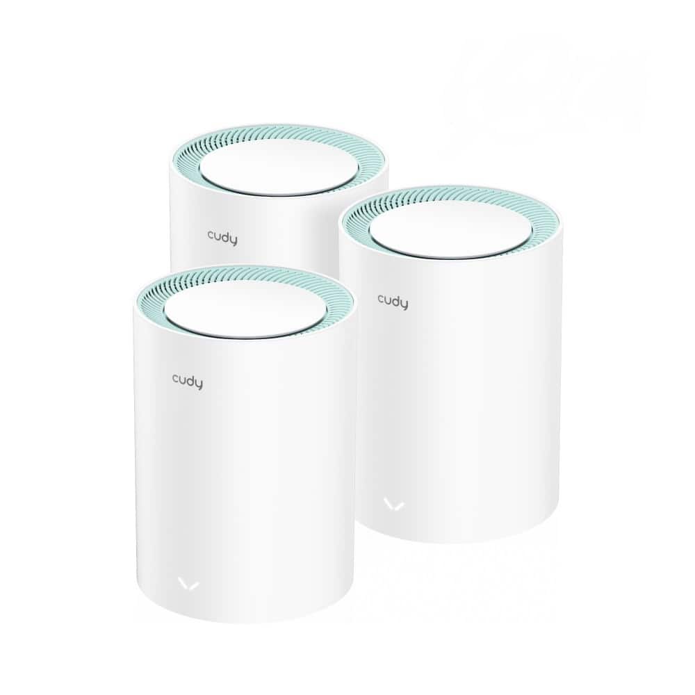 CUDY M1300(3-Pack) | Mesh, WiFi 5, 2,4GHz/5GHz, — zdjęcie 1 z 4
