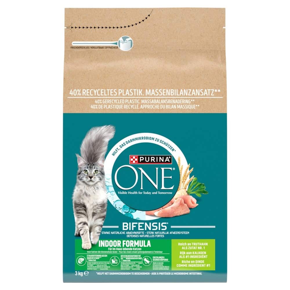 PURINA ONE Indoor z indykiem 3kg