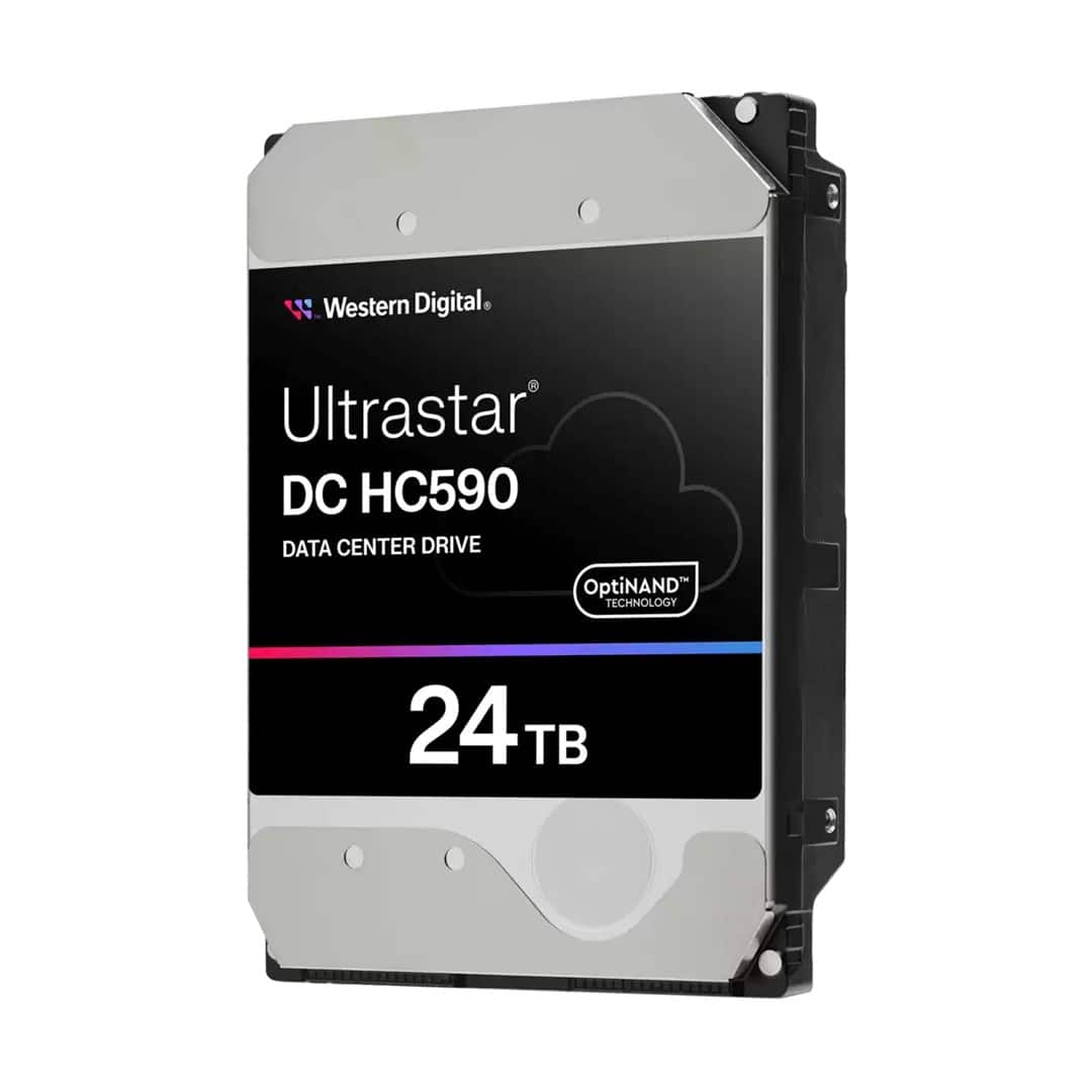 Dysk serwerowy HDD Western Digital Ultrastar DC HC590 WUH722624ALE6L4 (24 TB; 3,5"; SATA) — zdjęcie 1 z 3