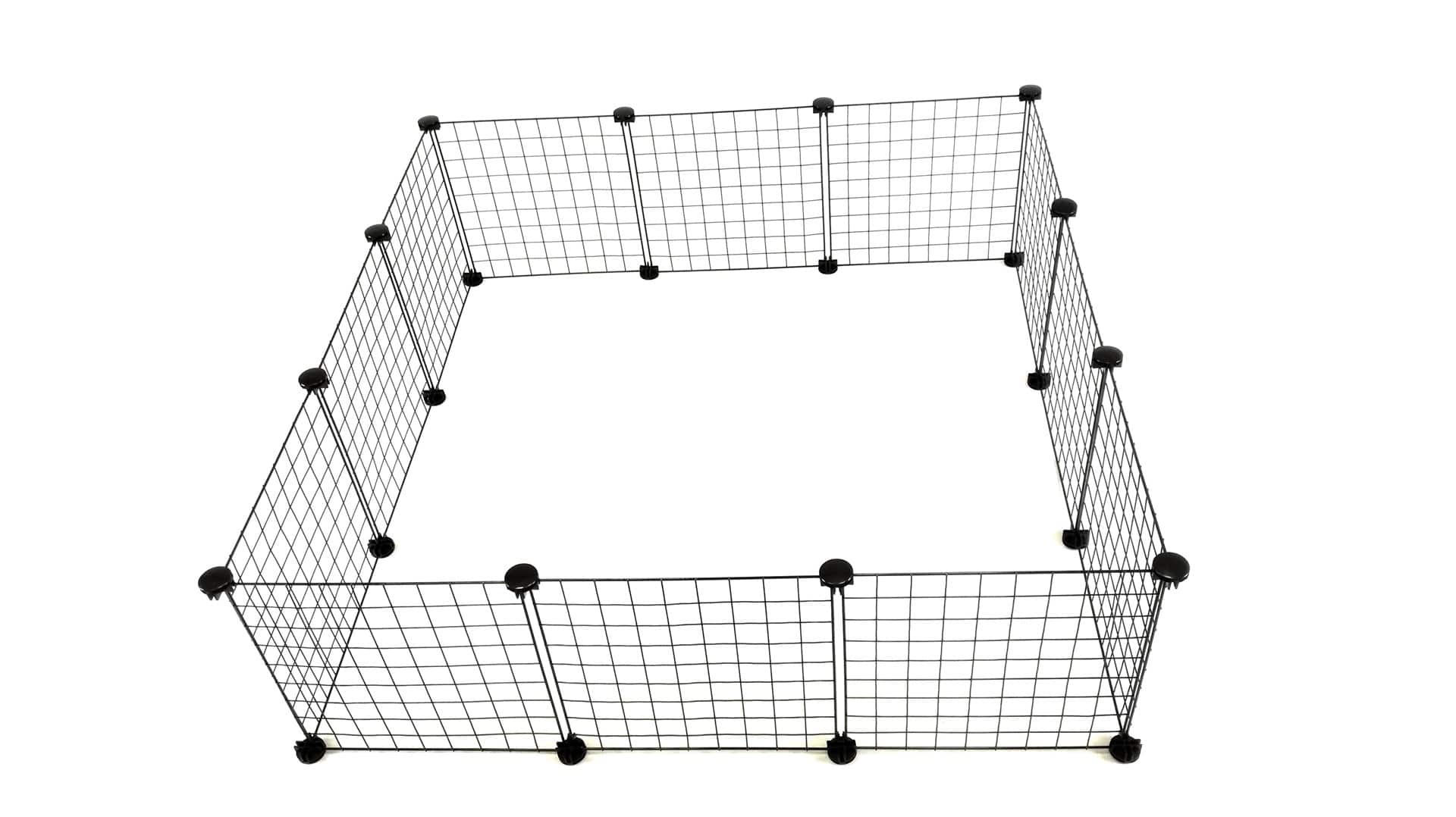 C&C Wybieg, kojec modułowy dla szczeniąt i małych psów - 145x75 cm (4x2; 3x3) — zdjęcie 1 z 8