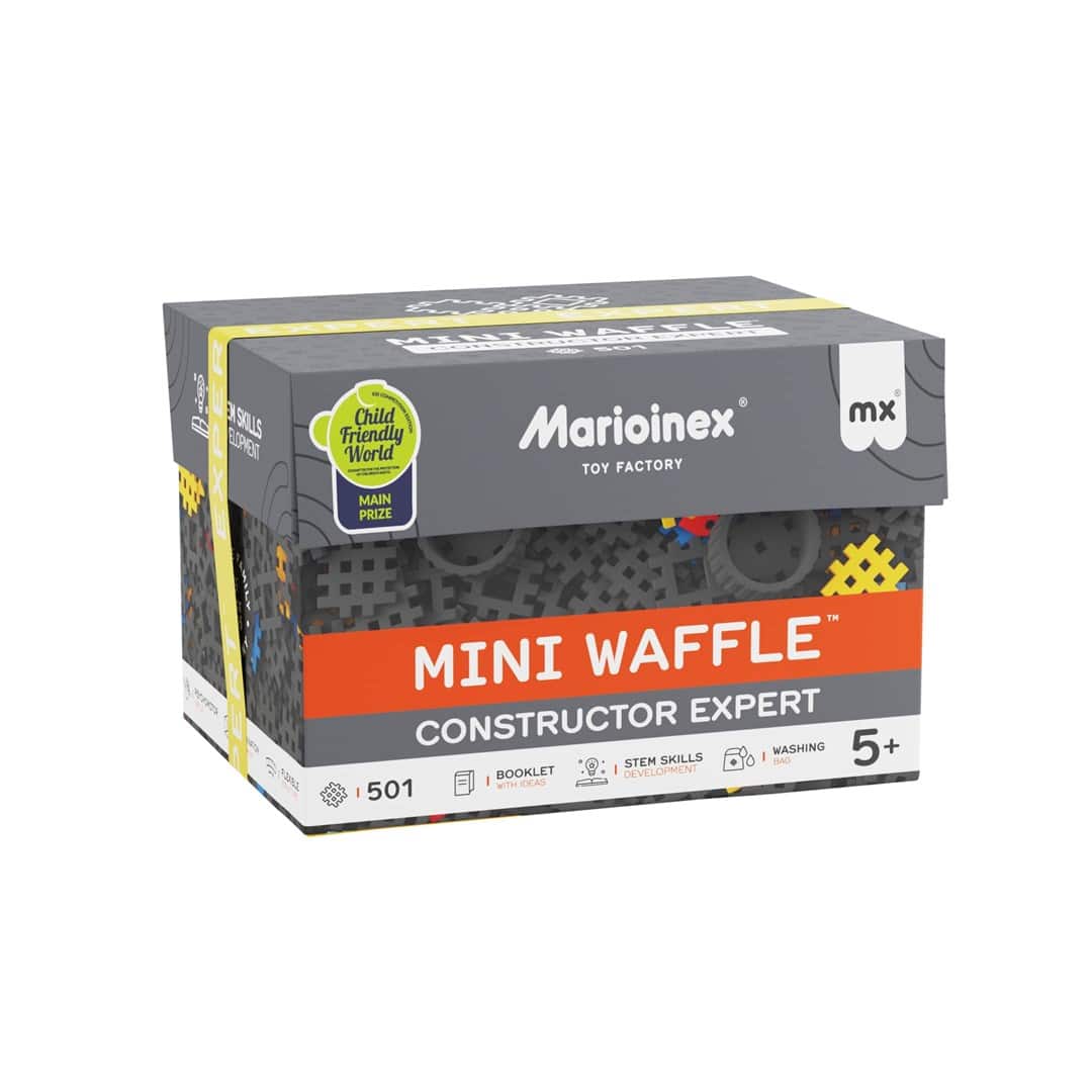 MARIOINEX Klocki Mini Waffle Konstruktor Expert, 501 elementów — zdjęcie 1 z 5