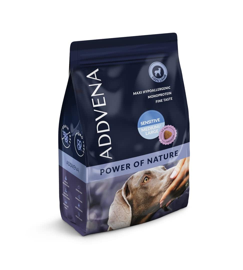 ADDVENA POWER OF NATURE Sensitive dla psów wrażliwych średnich i dużych ras 2,5kg — zdjęcie 1 z 4