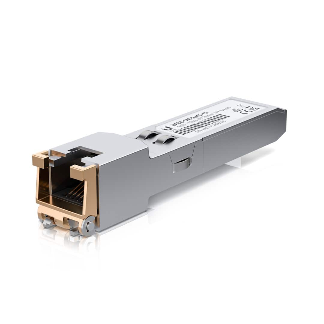 Wkładka SFP Ubiquiti SFP to RJ45 Adapter 1-pack — zdjęcie 1 z 4
