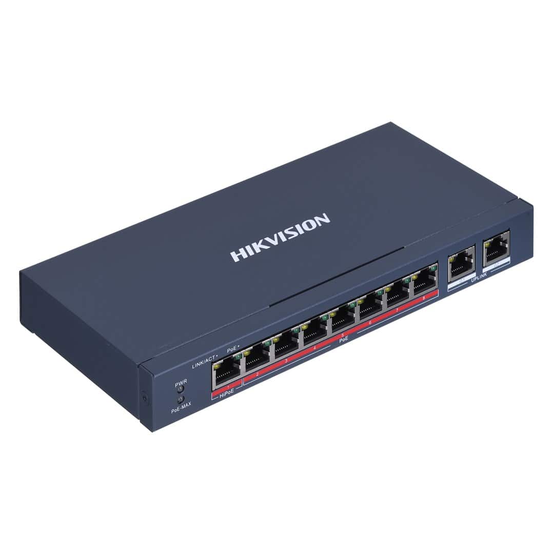Switch HikVISION DS-3E0310HP-E 10-Portowy — zdjęcie 1 z 5