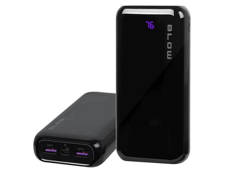 BLOW POWER BANK 20000MAH PD 20W CZARNY PB20F — zdjęcie 1 z 6