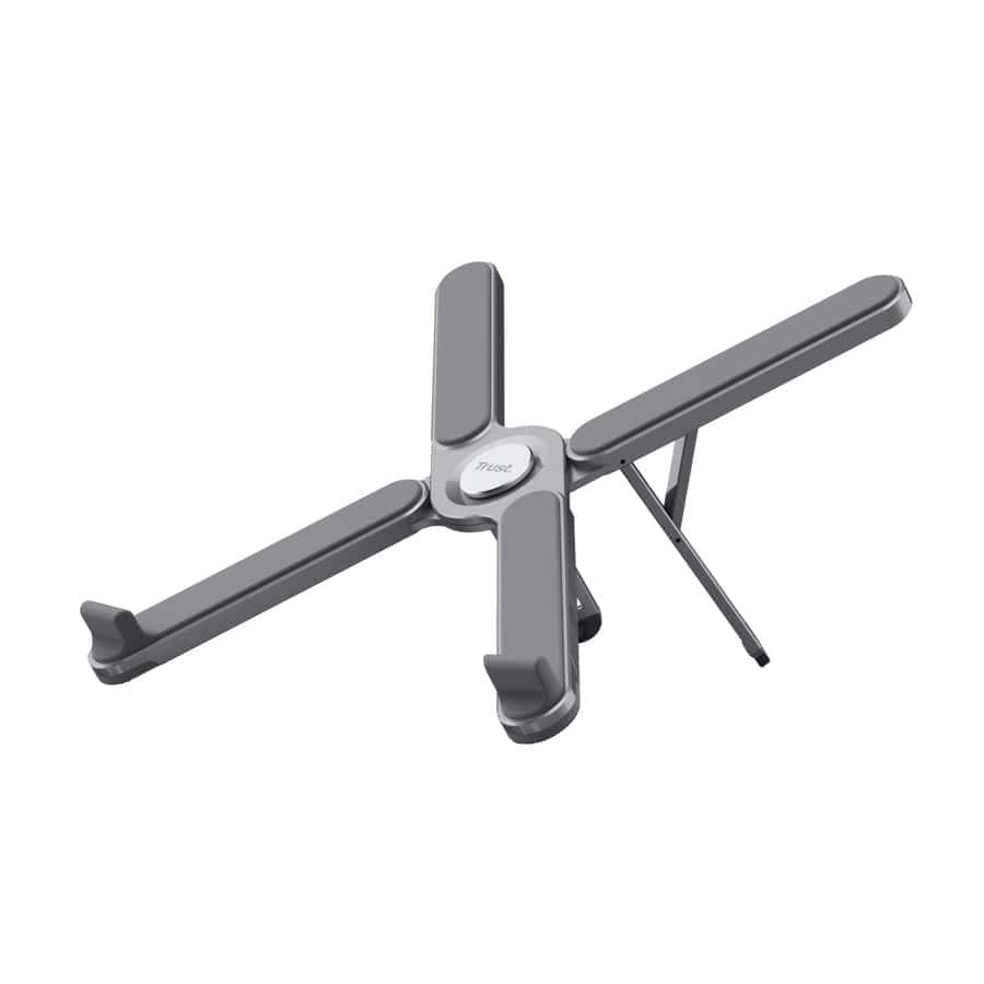 Podstawka pod laptopa Trust MACY FOLDABLE METAL Grey — zdjęcie 1 z 4