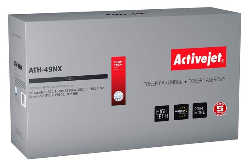 Activejet ATH-49NX Toner, 6000 stron, czarny