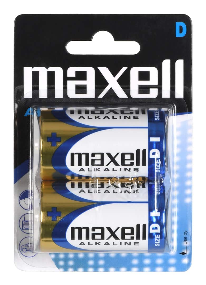 MAXELL Bateria alkaliczna LR20, 2 szt. — zdjęcie 1 z 2