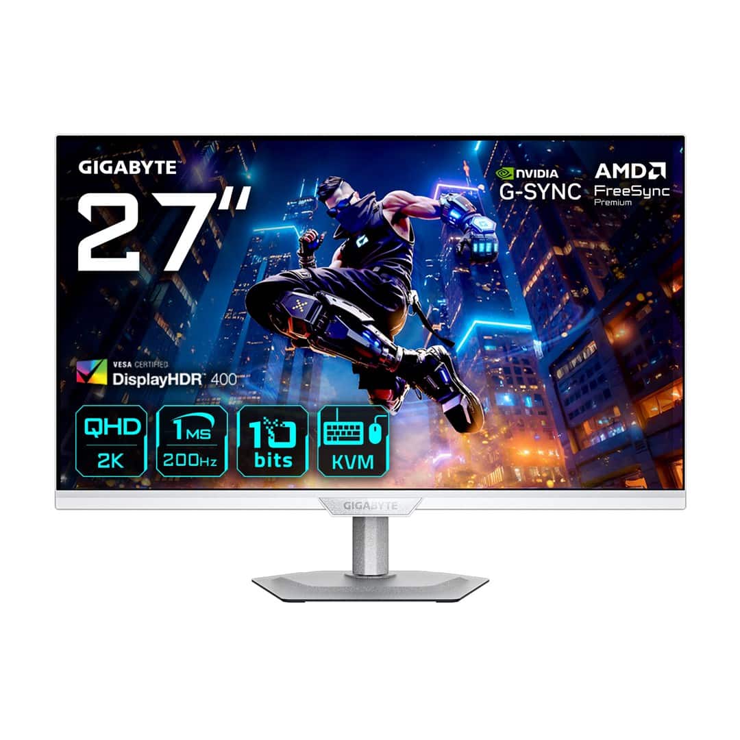 MONITOR GIGABYTE LED 27" M27Q2 QD ICE 200Hz  (210Hz O/C) — zdjęcie 1 z 6