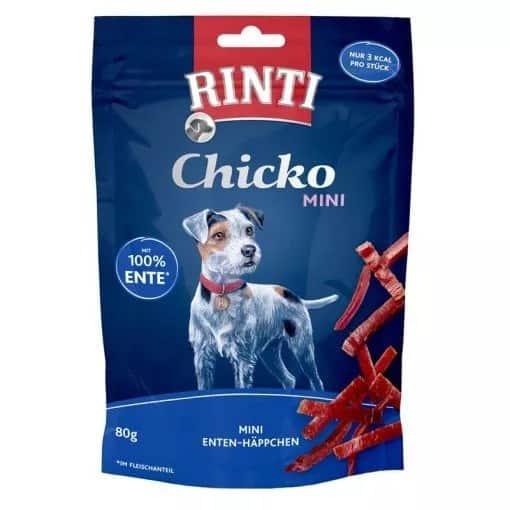 Rinti Chicko Mini przysmak z kaczką 80g