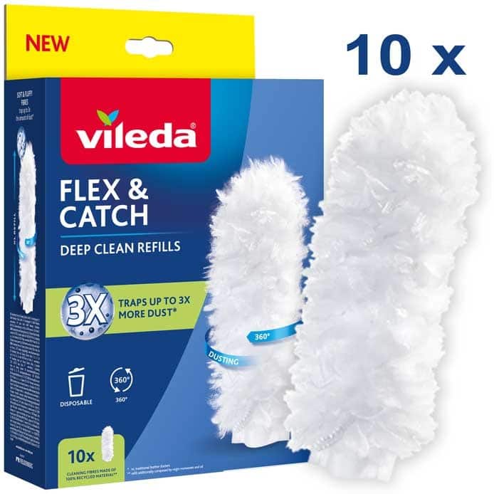 Wkłady do miotełki Vileda Flex&Catch 10 szt. — zdjęcie 1 z 8