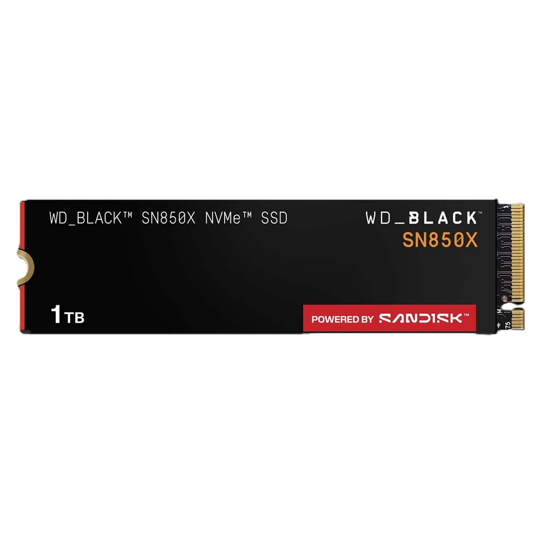 Dysk SSD WD Black SN850X WDS100T2X0E (1 TB ; M.2; PCIe NVMe 4.0 x4) — zdjęcie 1 z 3