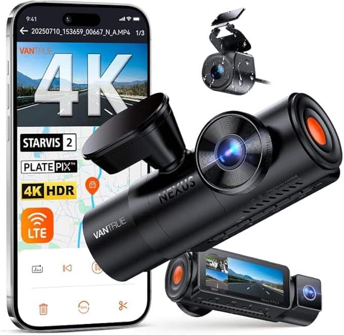 Wideorejestrator Vantrue N4 PRO S — zdjęcie 1 z 6