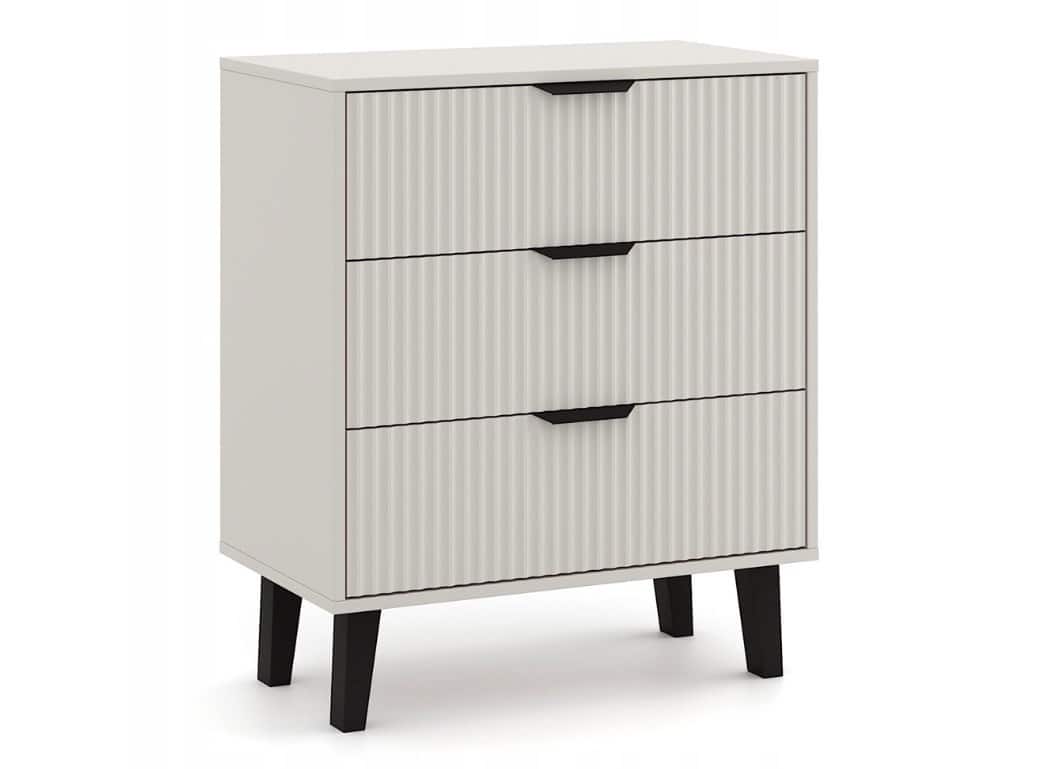 KOMODA SCANDI 3S SLIM KASZMIR - Nowoczesna Komoda — zdjęcie 1 z 5