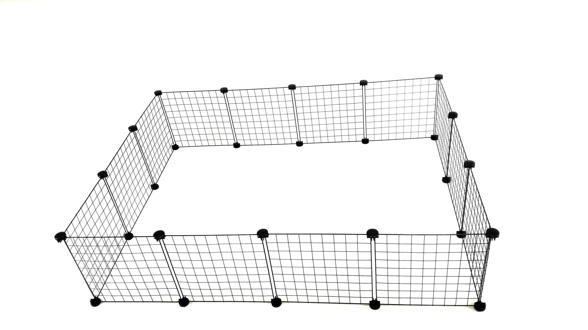 C&C Wybieg, kojec modułowy dla szczeniąt i małych psów - 180x75 cm (5x2; 4x3) — zdjęcie 1 z 8
