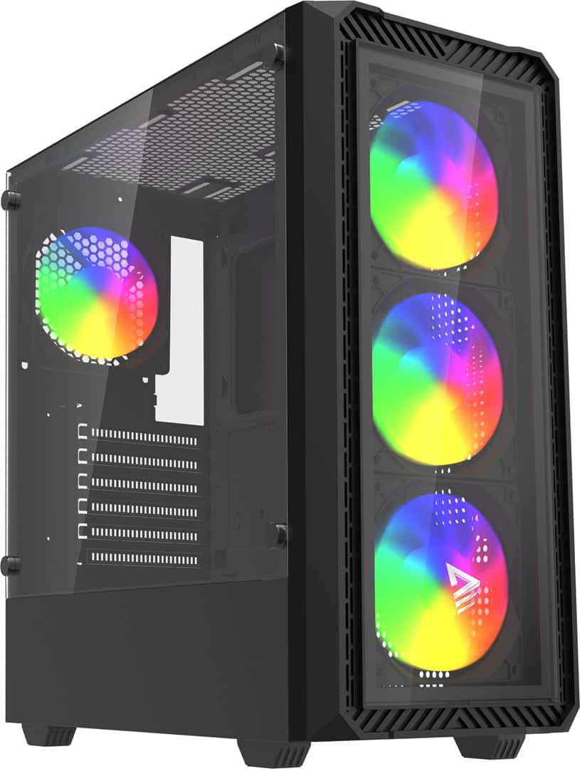SAVIO NOCTIS GLASS RGB - Obudowa Komputerowa — zdjęcie 1 z 6