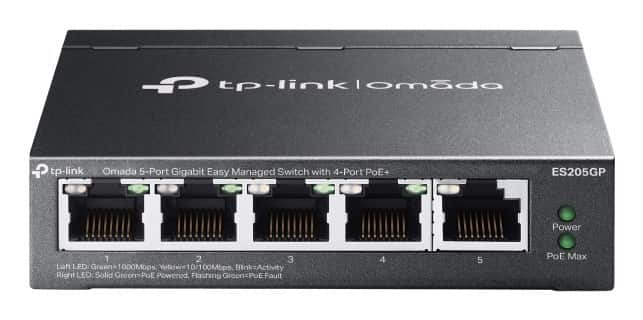 Switch TP-Link ES205GP Omada Easy Managed — zdjęcie 1 z 5