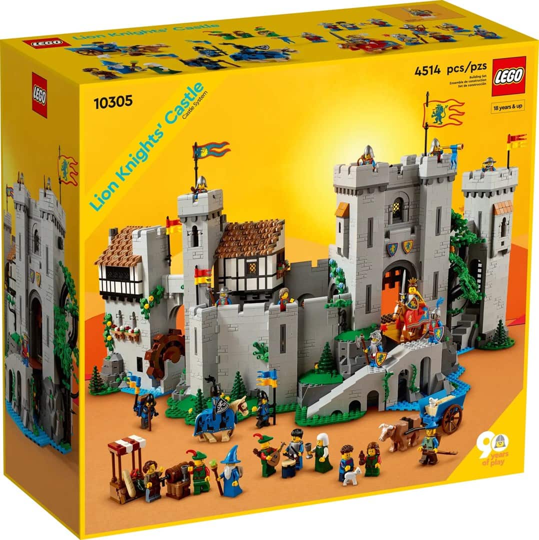 LEGO Icons 10305 - Zamek rycerzy herbu Lew — zdjęcie 1 z 8