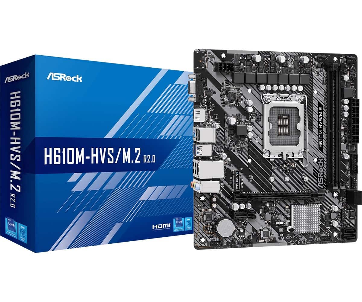 Płyta główna ASROCK H610M-HVS/M.2 R2.0 — zdjęcie 1 z 5