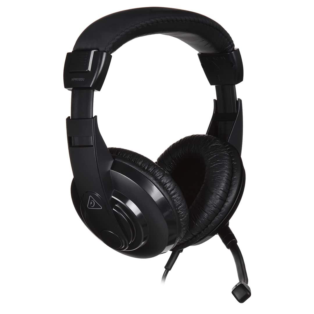 Behringer HPM1100U - Słuchawki zamknięte z mikrofonem i złączem USB — zdjęcie 1 z 8