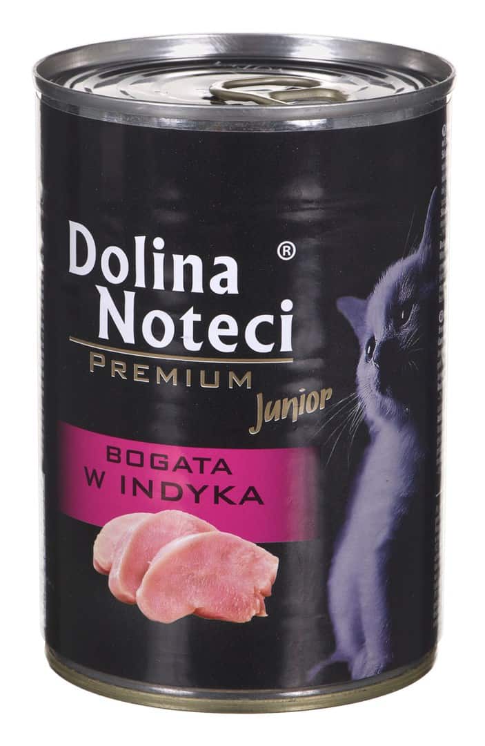 DOLINA NOTECI Premium Junior Indyk - karma dla kota - 400g — zdjęcie 1 z 2