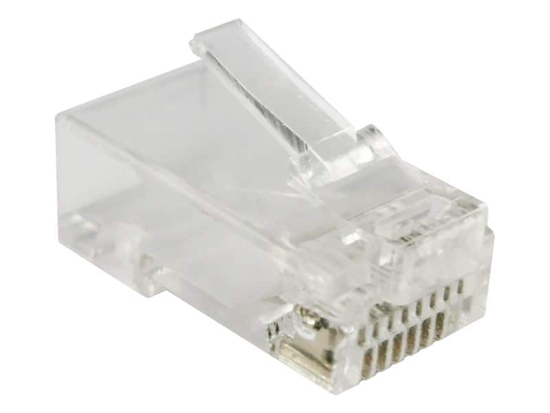 ALANTEC Wtyk przelotowy RJ45 UTP kat.6 (op.100 szt) — zdjęcie 1 z 3