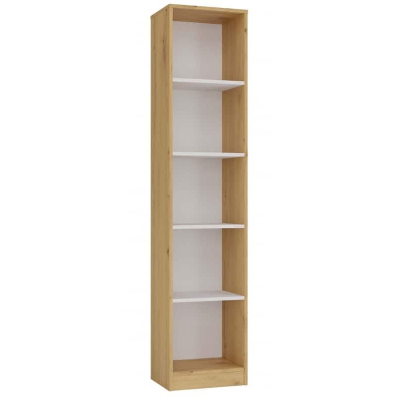 REGAŁ NA KSIĄŻKI 40 CM ARTISAN/BIEL — zdjęcie 1 z 8