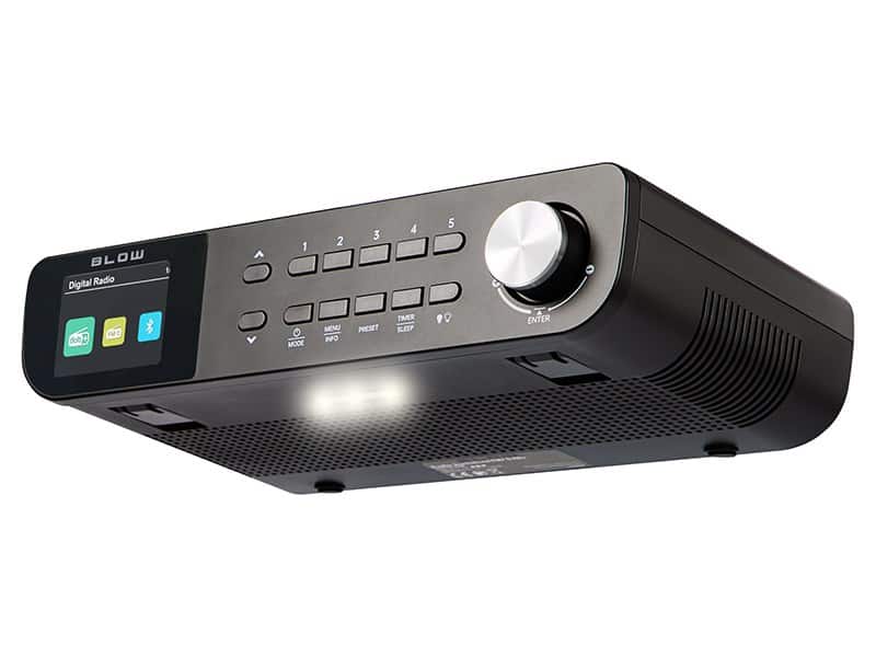 BLOW RADIO KUCHENNE FM/DAB+ RK1 CZARNE — zdjęcie 1 z 5