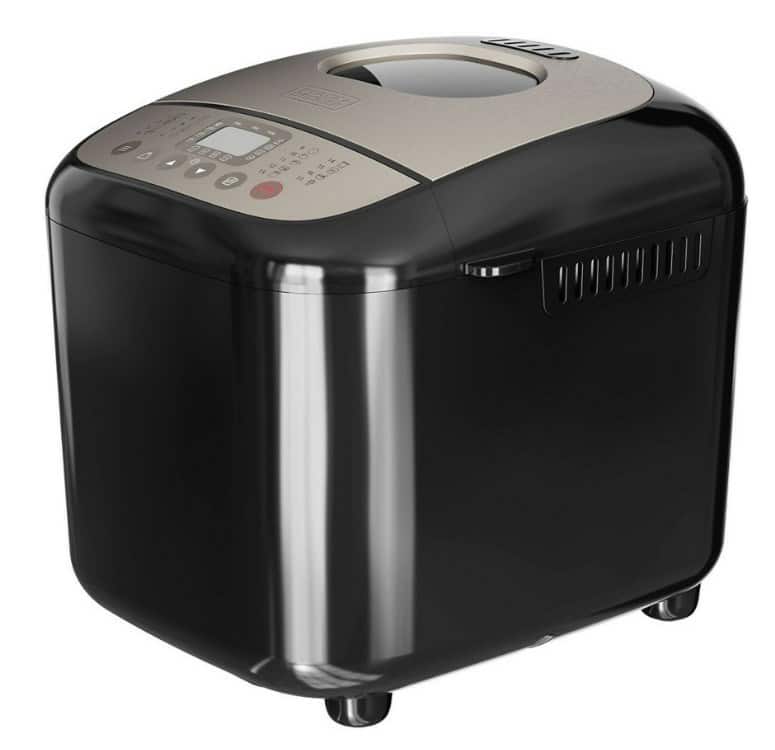 Automat do wypiekania chleba Black+Decker BXBM600E - 17 programów, dotykowy, 1 kg