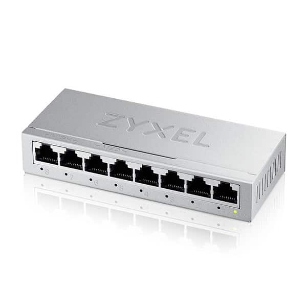 Switch Zyxel GS-108B v5 8p Niezarządzany Gigabit — zdjęcie 1 z 4
