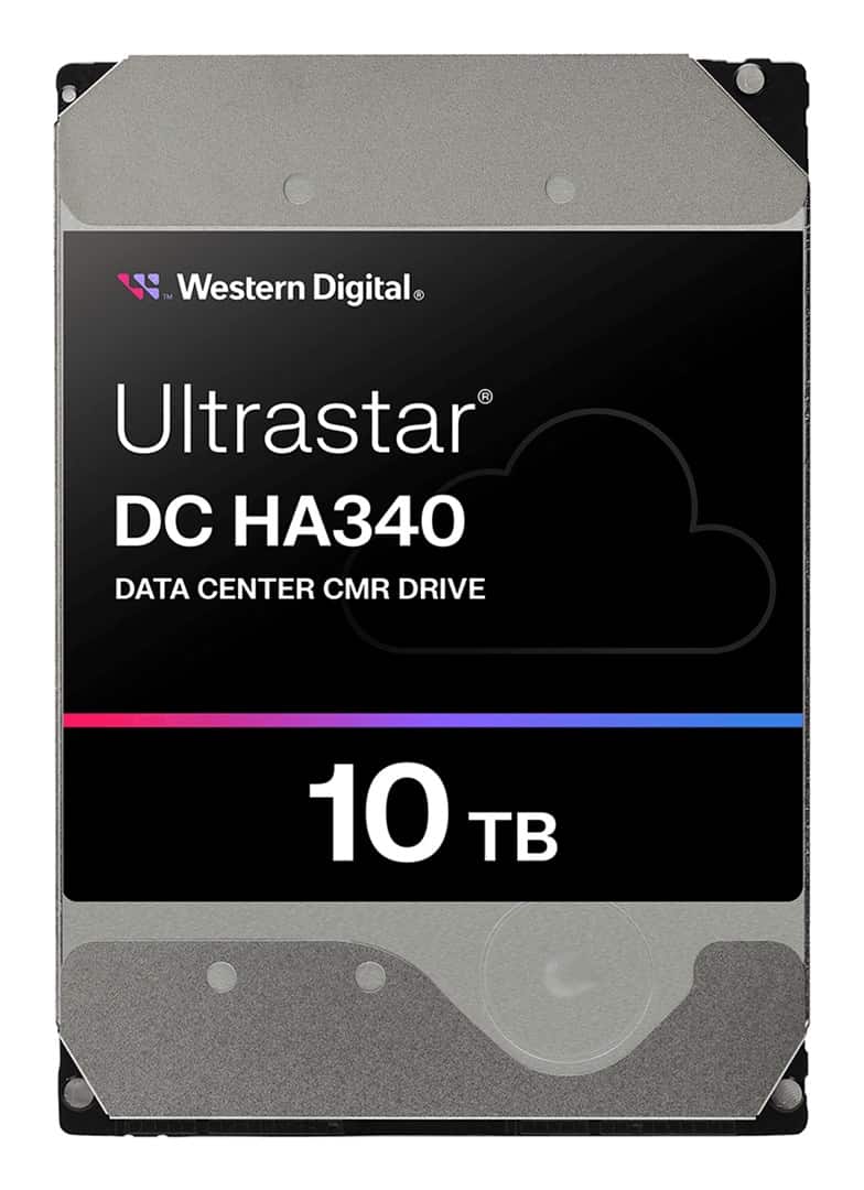Dysk serwerowy HDD Western Digital Ultrastar DC HA340 WUS721210BLE6L4 (10 TB; 3.5"; SATA) — zdjęcie 1 z 3