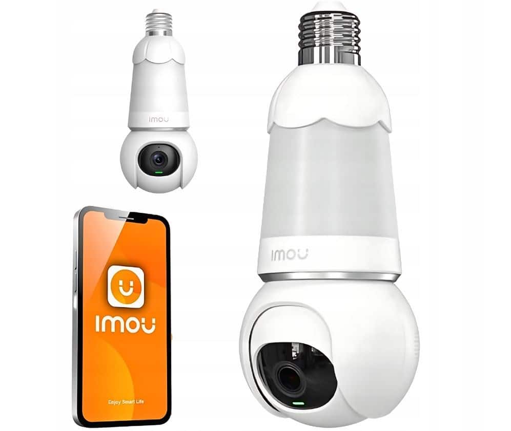Kamera IP do monitoringu z żarówką Imou Bulb Cam IPC-S6DP 5MP — zdjęcie 1 z 8