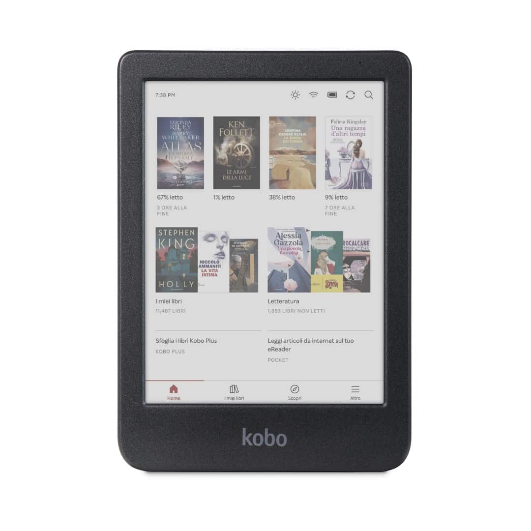 Czytnik Ebook Kobo Clara Colour 6" E-Ink Kaleido 3 16GB WI-FI Black — zdjęcie 1 z 8
