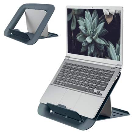 LEITZ Podstawka pod laptopa Ergo Cosy, szara — zdjęcie 1 z 5