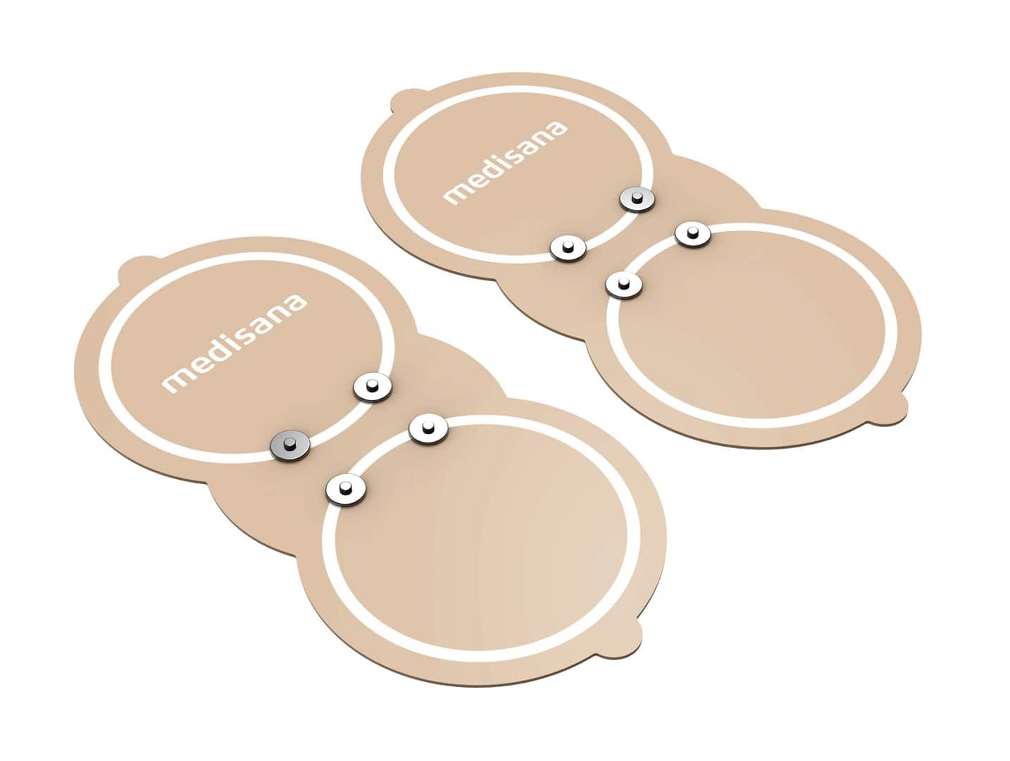 Pady/elektrody do Medisana TT 250 (2 szt., duże) — zdjęcie 1 z 8