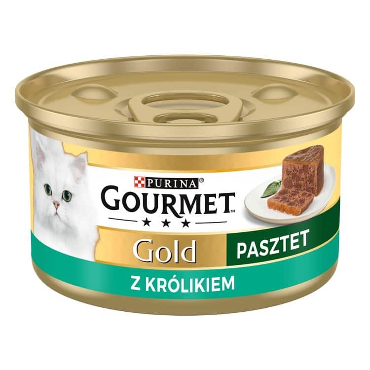 Purina Gourmet Gold królik - mokra karma dla kota - 85 g — zdjęcie 1 z 8